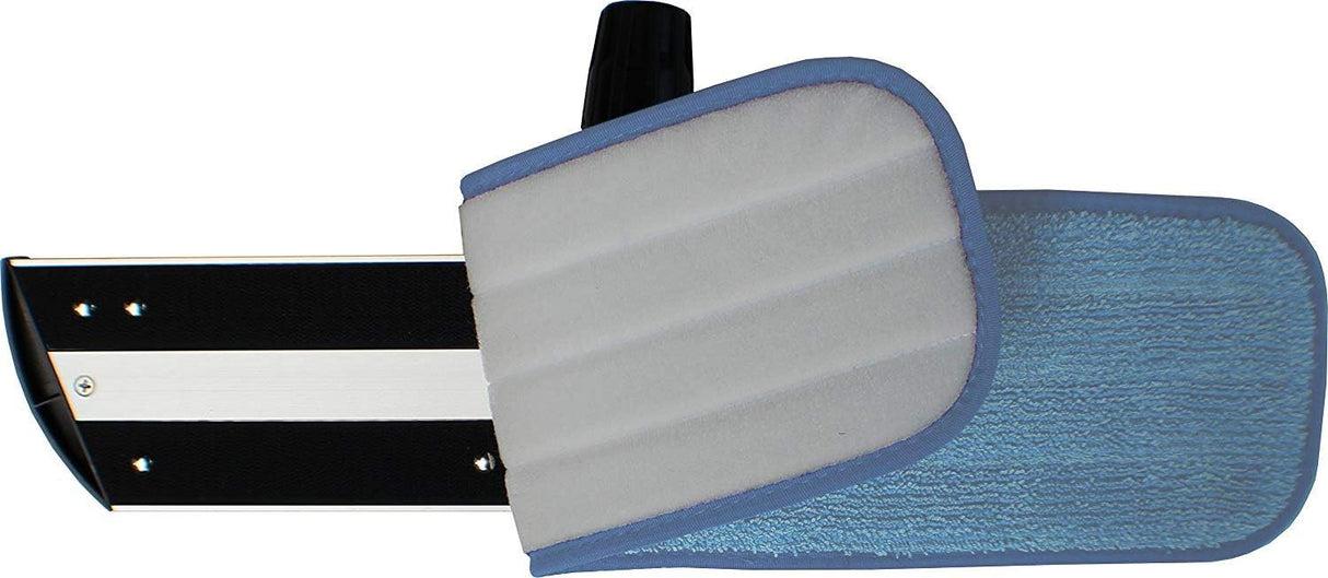 Aluminium Flat Damp Mop Microfiber Refill, 45 cm ( Fits in 35/45 cm Frame )