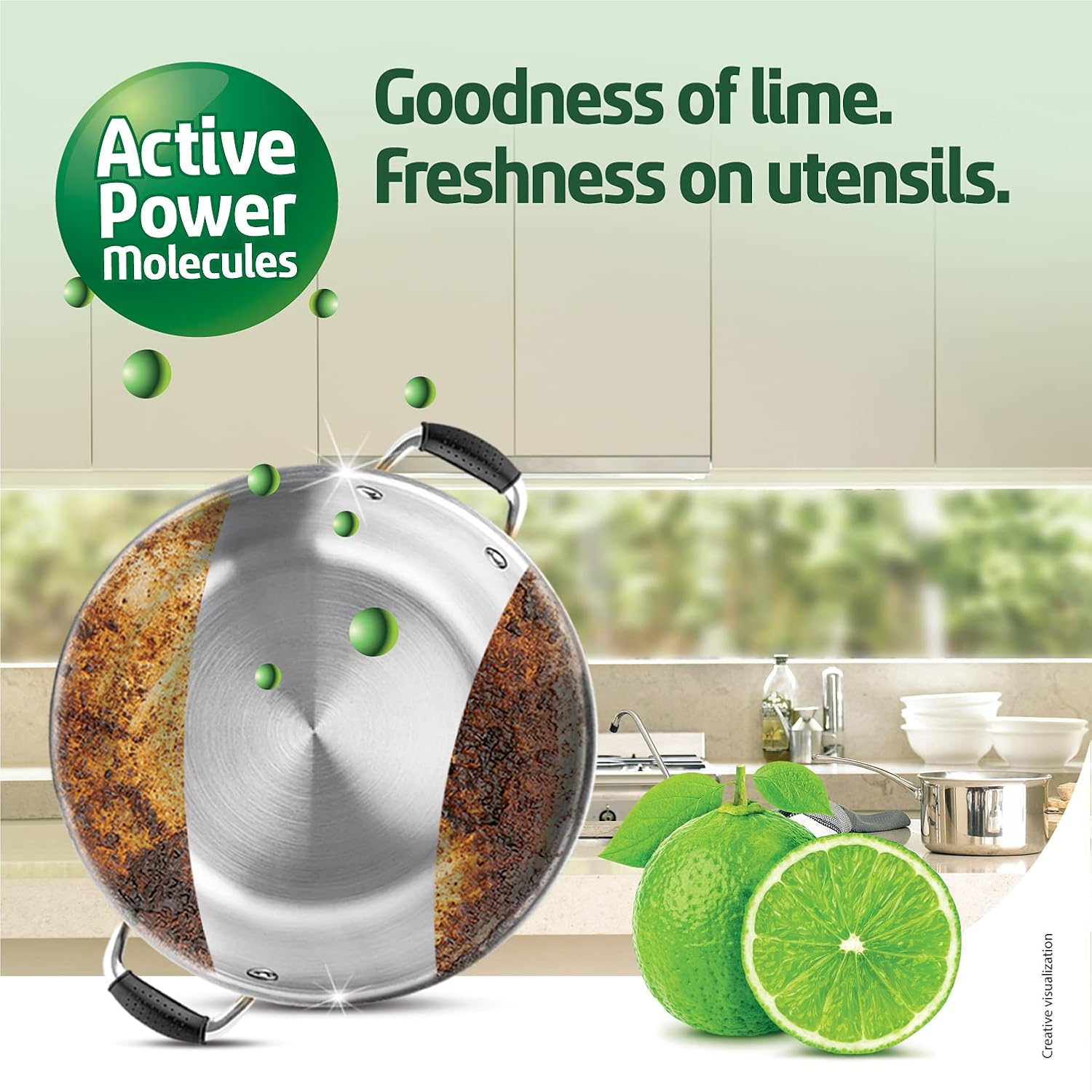 Pril Lime Liquid Dishwash Gel - 425 ml