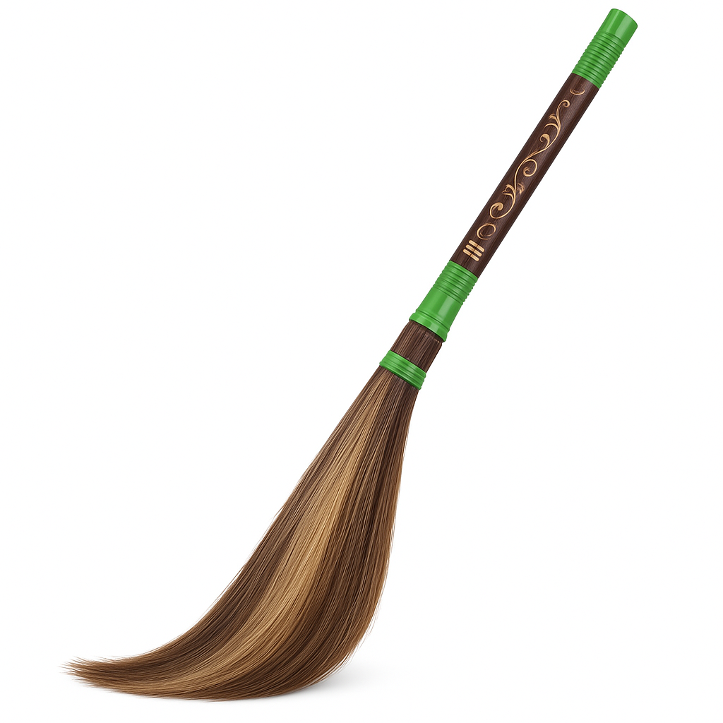 Super Soft Broom , Dust Free, Long ( Phool Jhadu, Grass Broom ) ,400g