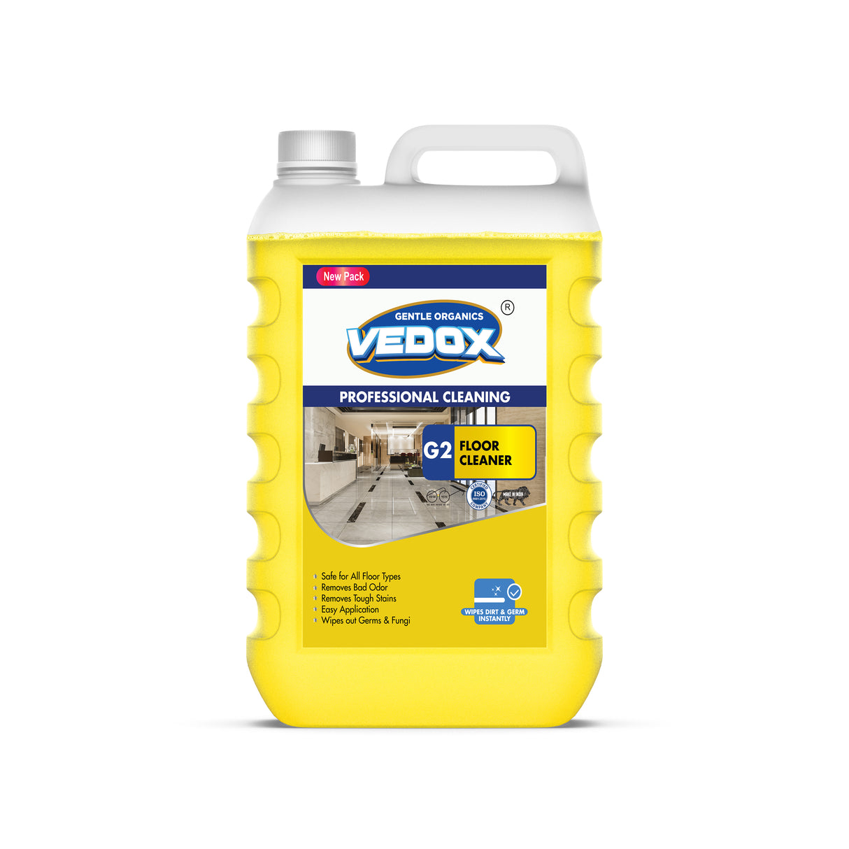 Vedox G2 - Hygienic Hard Surface Cleaner, 5 L