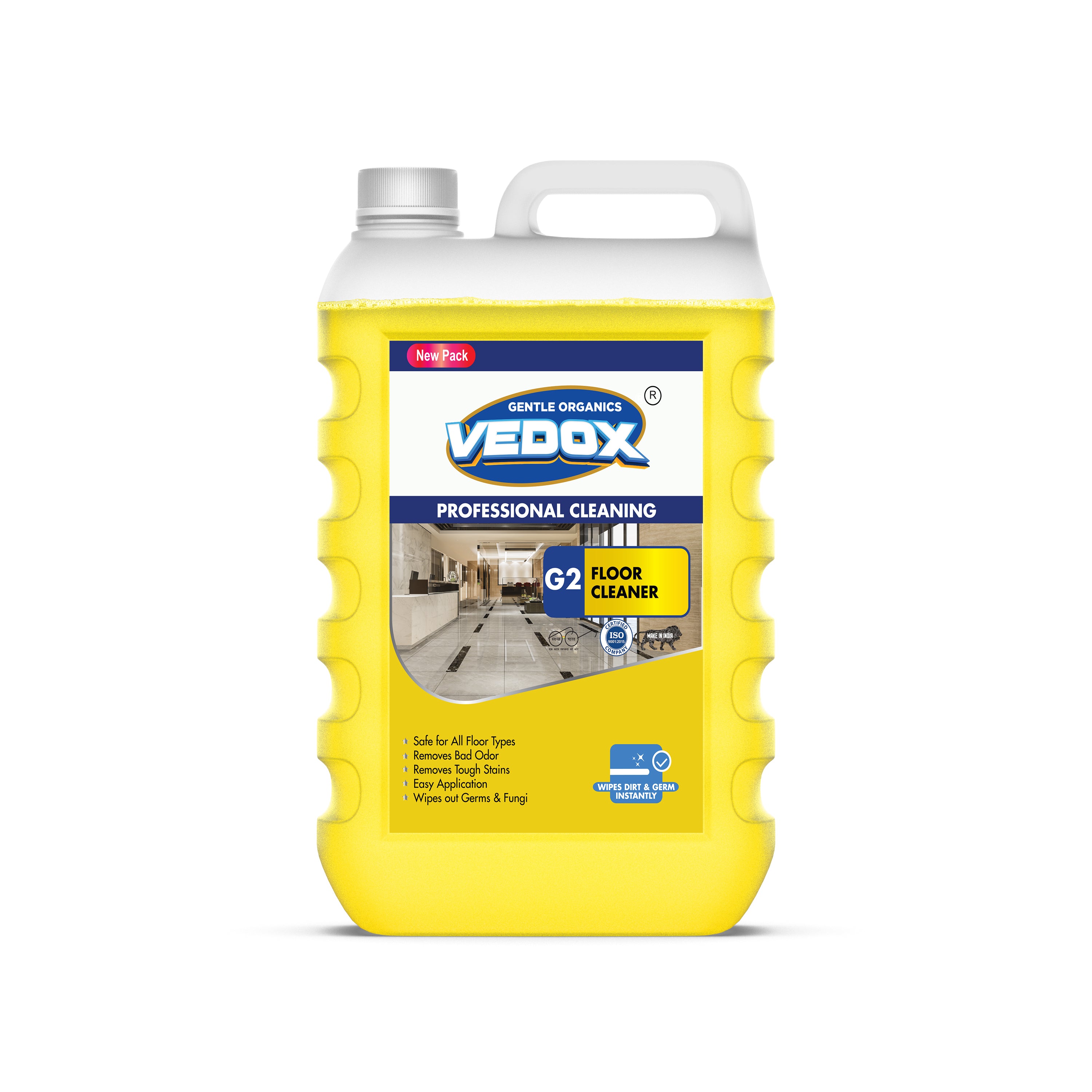 Vedox G2 - Hygienic Hard Surface Cleaner, 5 L