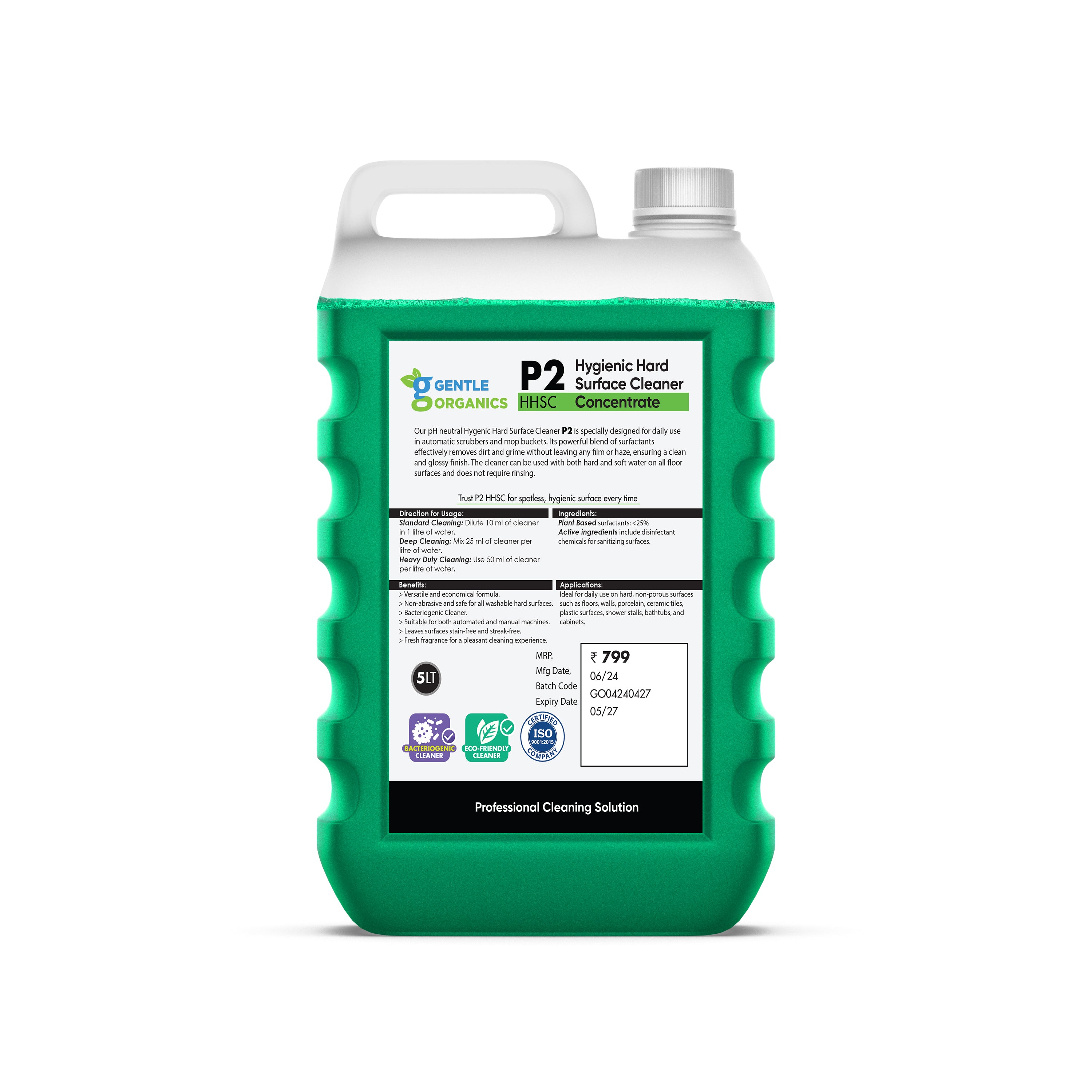 GO P2 Hygenic Hard Surface & Floor Cleaner