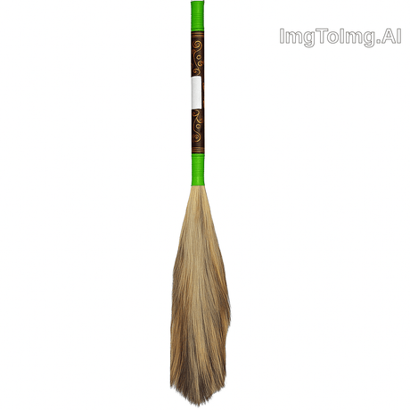 Super Soft Broom , Dust Free, Long ( Phool Jhadu, Grass Broom ) ,400g