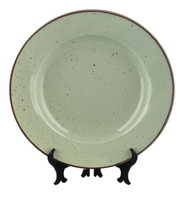 Soup Plate - Glaze Green