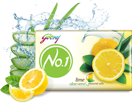 Godrej No 1 Soap, 100g x 5 Pcs. ( 1 Set )
