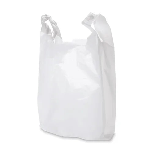 Swastik Regular Carry Pick Up Bag, 50 Pcs / Pack - White