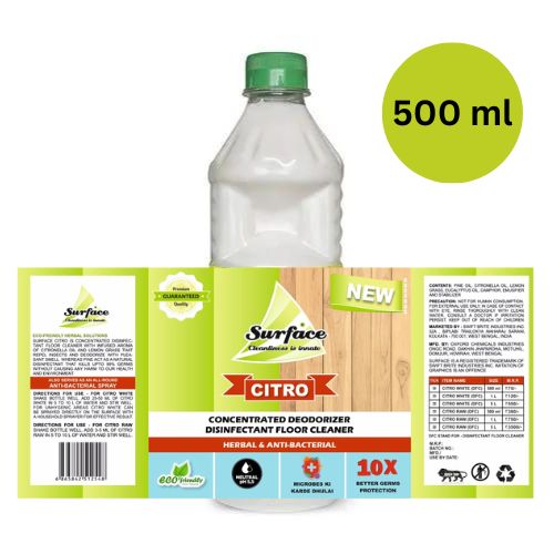 Surface Citro - Disinfectant & Aromatic Floor Cleaner Concentrate