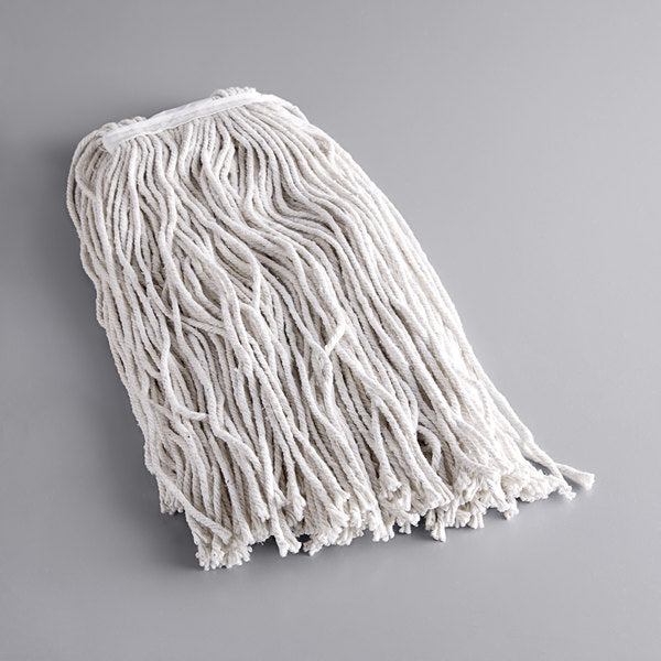 TR300 Refill of Titan 6" Cotton Clip & Fit Wet Mop, Cut End , 300g
