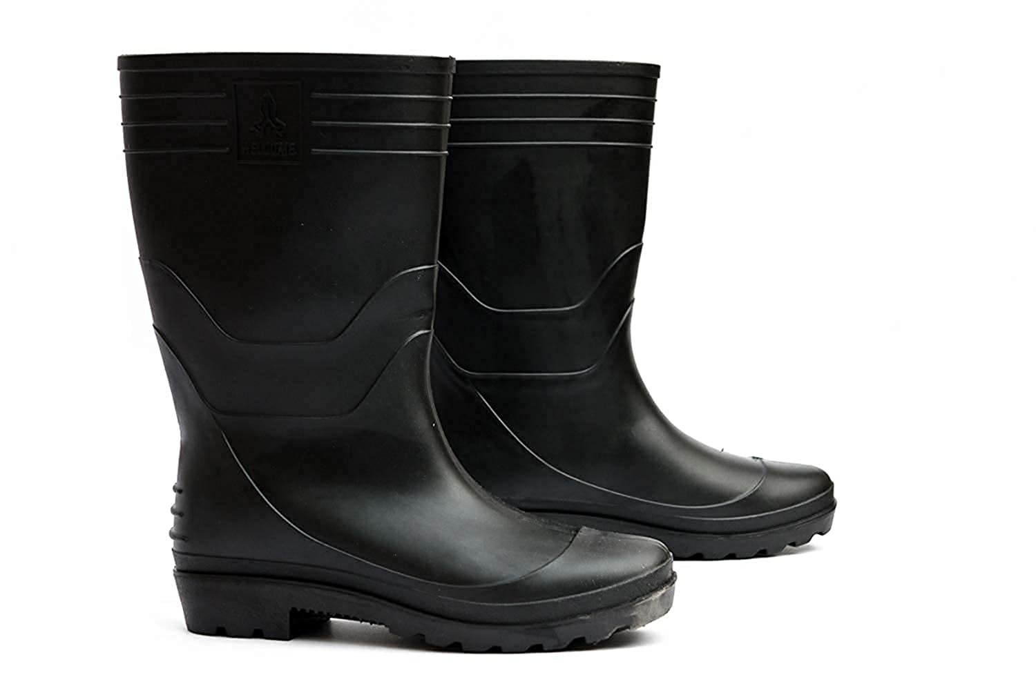 Safety Gum Boot, Black - 1 Pair