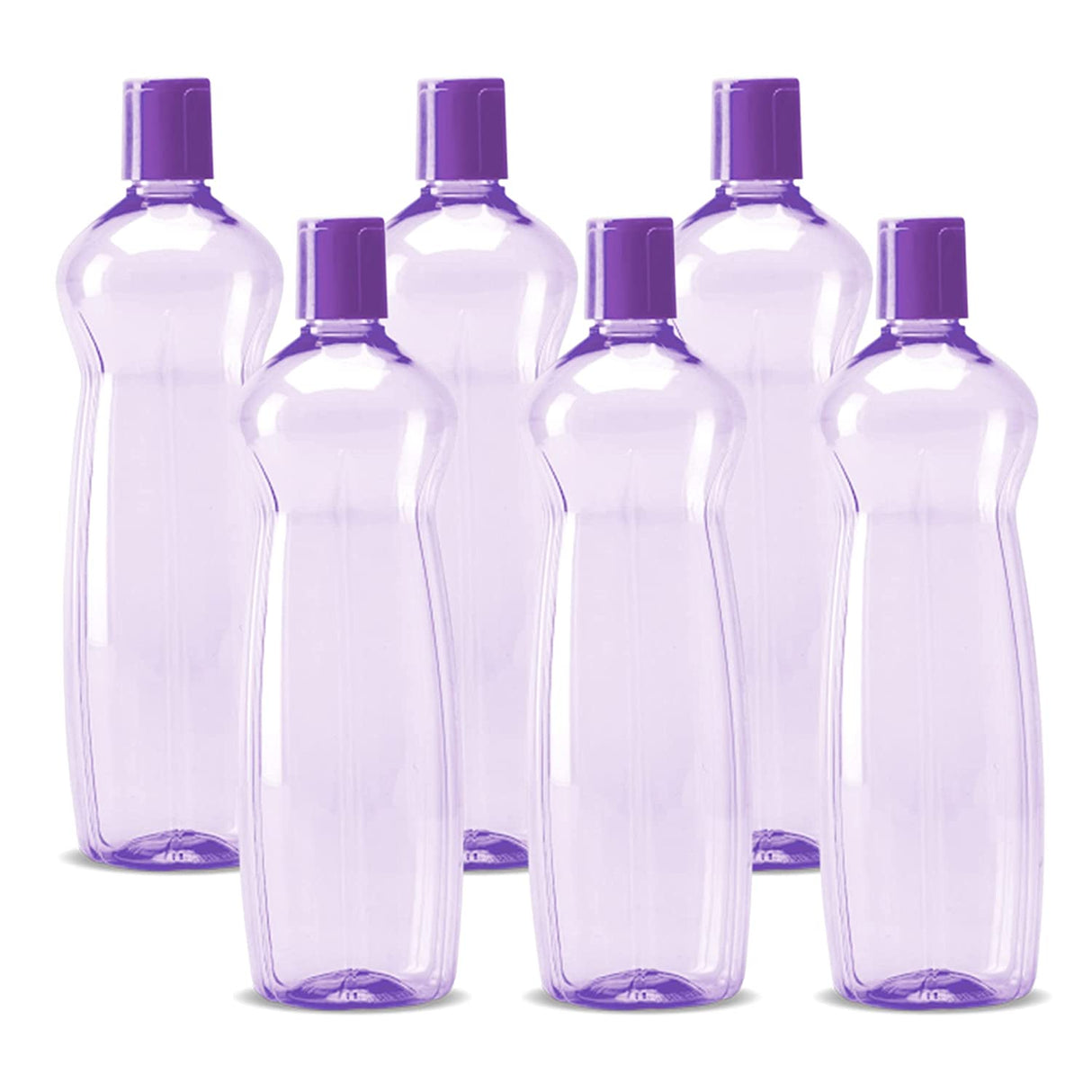 MILTON Pacific 1000 Pet Water Bottles, 1 Litre Each, Set of 6