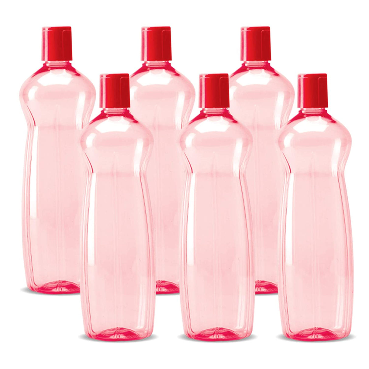 MILTON Pacific 1000 Pet Water Bottles, 1 Litre Each, Set of 6
