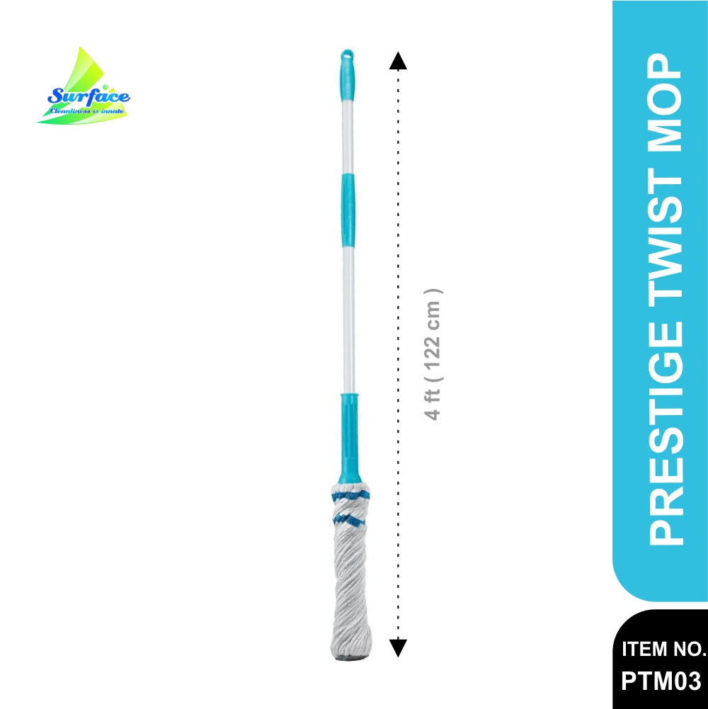 Prestige PTM03 Cotton Twist Mop With MS Handle