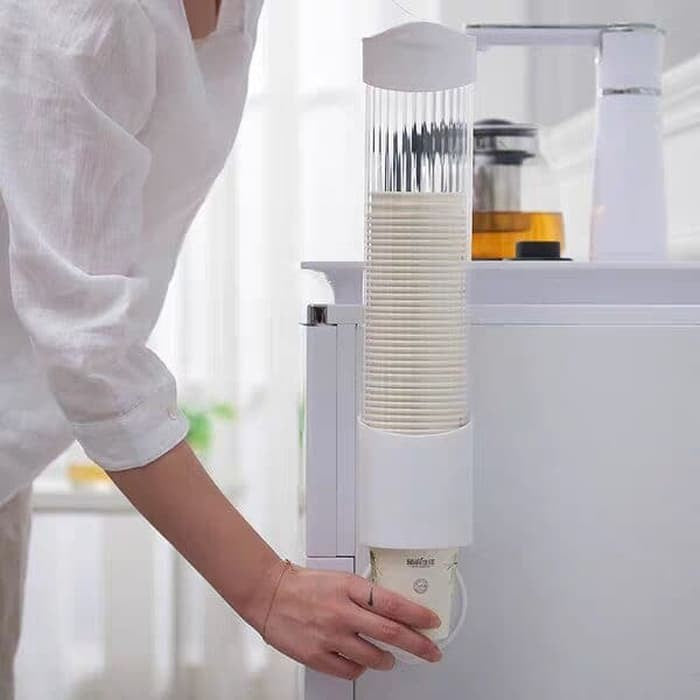 Small Size Water Paper Cup Holder Disposable Pull Type Dispenser