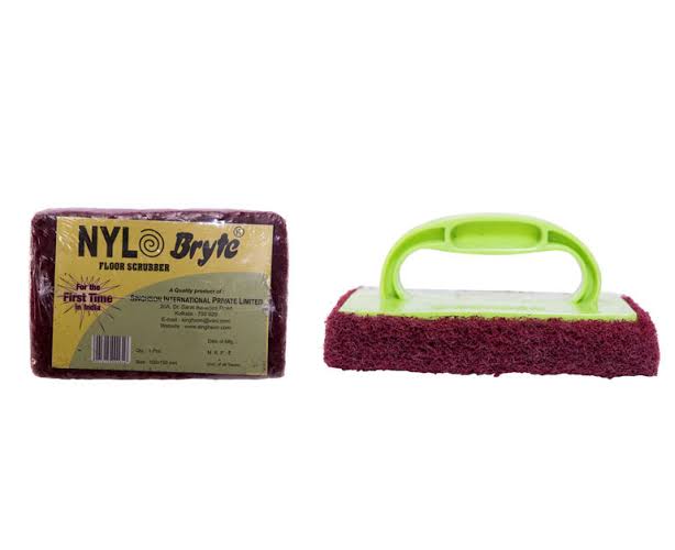 Nylo Brite Regular Handle Tile Floor Scrubber