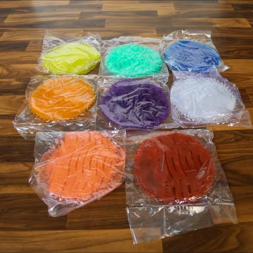 US20 Urinal Screen Mix EVA, Multicolour, Pack of 2 Pcs