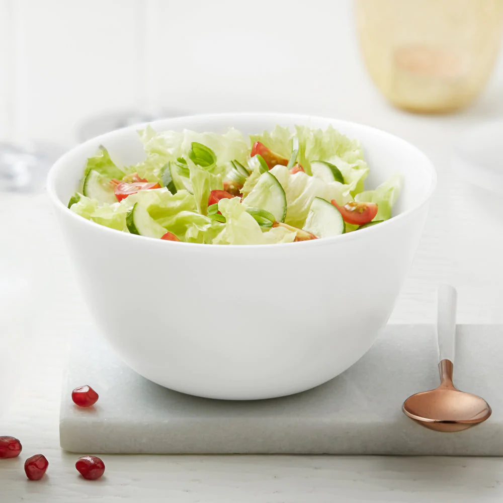 White Mixing & Serving Bowl