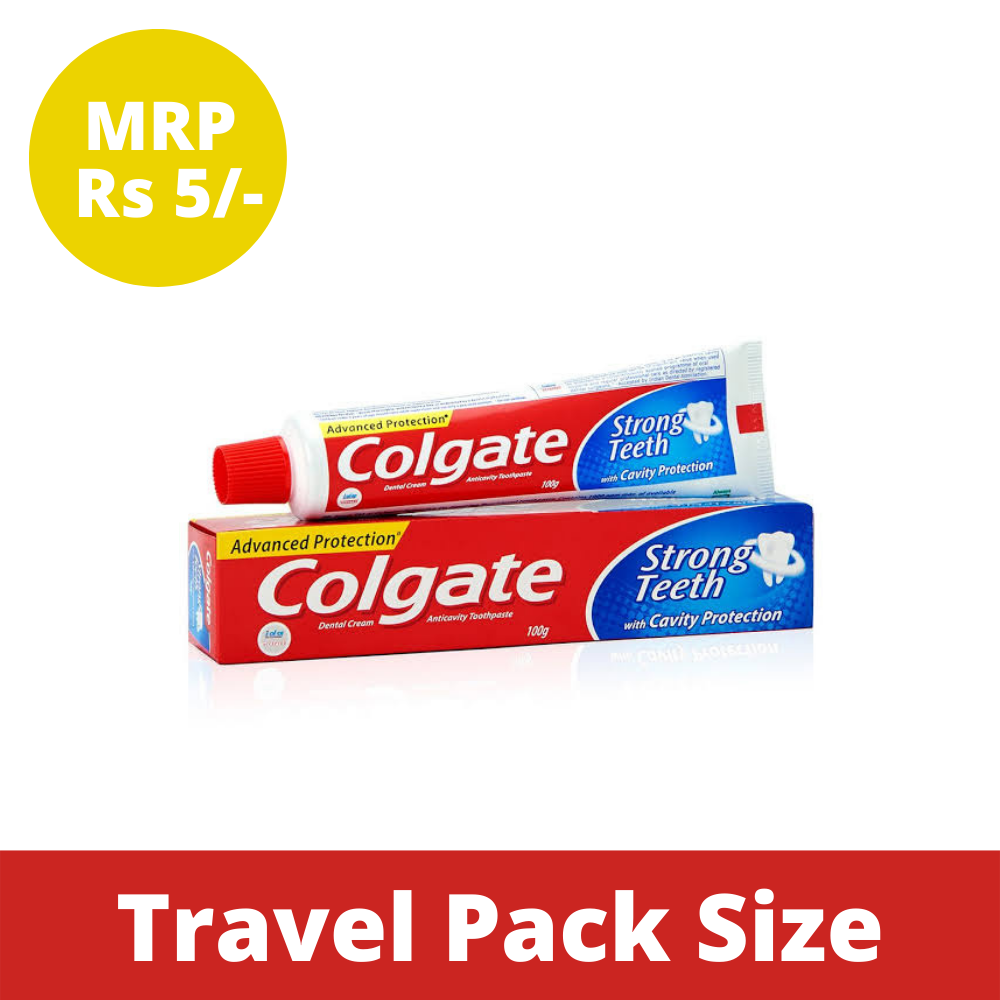 Colgate Toothpaste, 12g , MRP 5/-