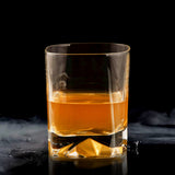 ON THE ROCKS CRYSTAL GLASS - SET OF 4
