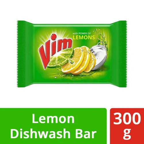 Vim Dishwash Bar - Lemon, 300 g