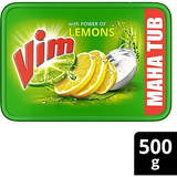 Vim Dishwash Bar - Lemon, 500 g