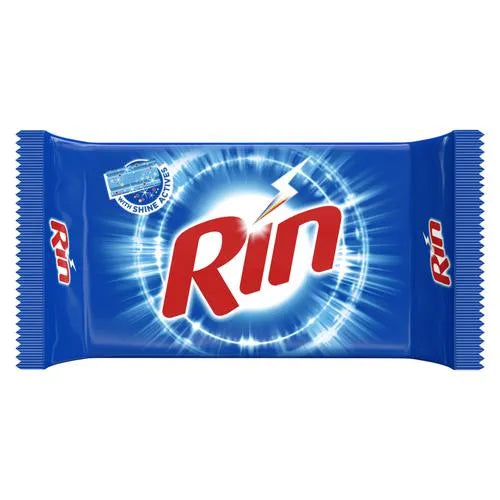 Rin Detergent Bar, MRP 10/-