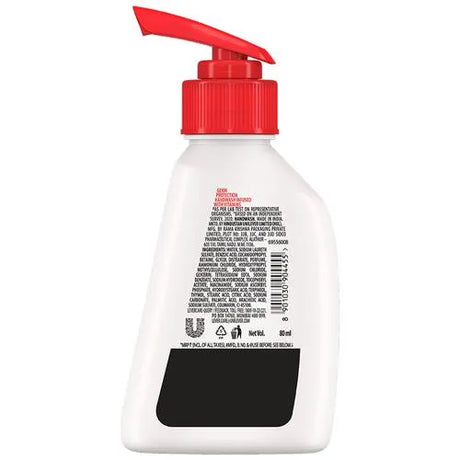 Lifebuoy Total 10+ Handwash - 99.9% Germ Protection, 80 ml Bottle