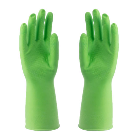 NRF38 Surf Flocklined Natural Rubber Hand Gloves, 1 Pair