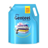 Genteel Matic Liquid Detergent + Conditioner, Top Load - 2kg Pouch