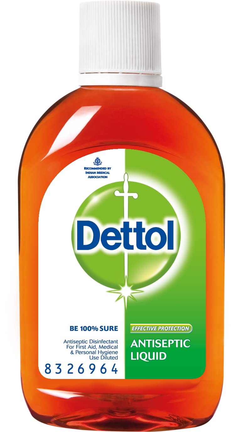 Dettol Antiseptic Liquid for First Aid , Surface Disinfection and Personal Hygiene