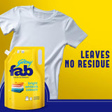 Godrej Fab Liquid Detergent Refill Pouch for Machine & Hand Wash - 1L