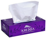 Kressa Facial Tissue Box, 2 Ply, 100 Pull, 19x20 cm, Assorted Colour