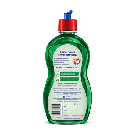 Pril Lime Liquid Dishwash Gel - 425 ml