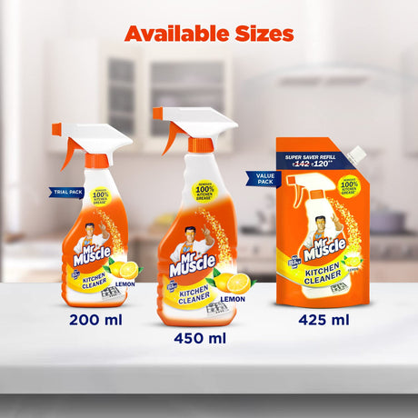 Mr. Muscle Kitchen Cleaner - 450 ml