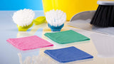 Milton Spotzero Microfiber Duster Cloth, 32x32 cm, Pack of 3 Pcs ( Green + Pink + Blue )