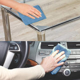 Milton Spotzero Microfiber Duster Cloth, 32x32 cm, Pack of 3 Pcs ( Green + Pink + Blue )