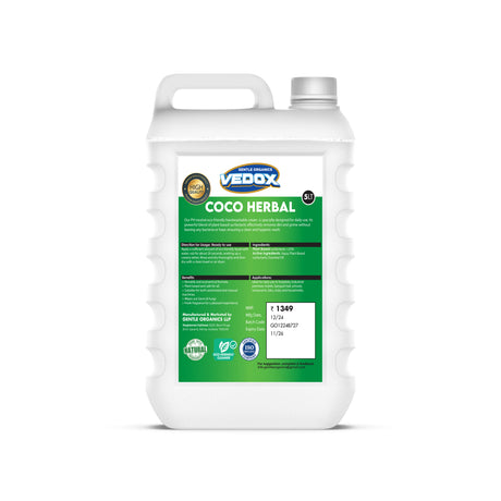 Vedox Coco Herbal Handwash Green Apple (No added Color)