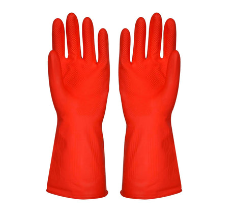 NRF38 Surf Flocklined Natural Rubber Hand Gloves, 1 Pair