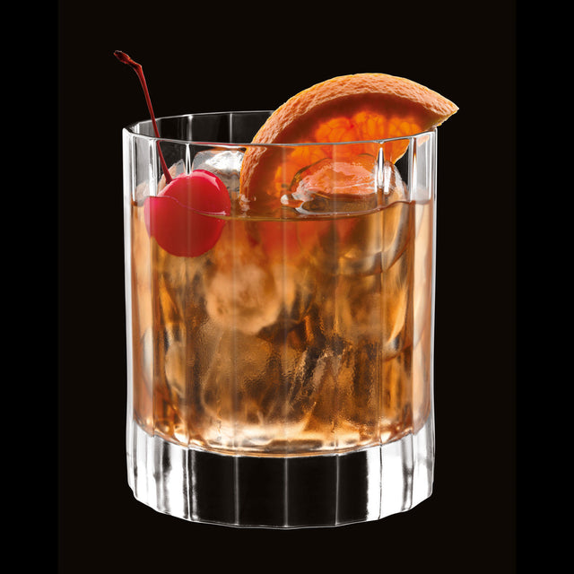 MADE IN ITALY - BACH CRYSTAL WHISKEY GLASS - SET OF 2