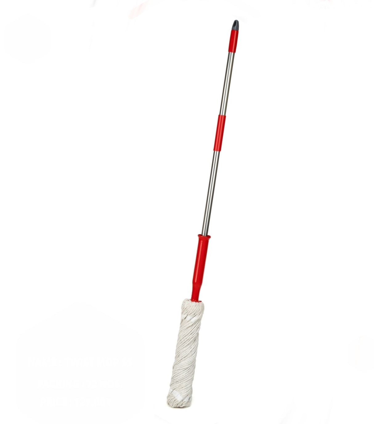 Nath Cotton Twist Mop With SS Handle, Multicolour