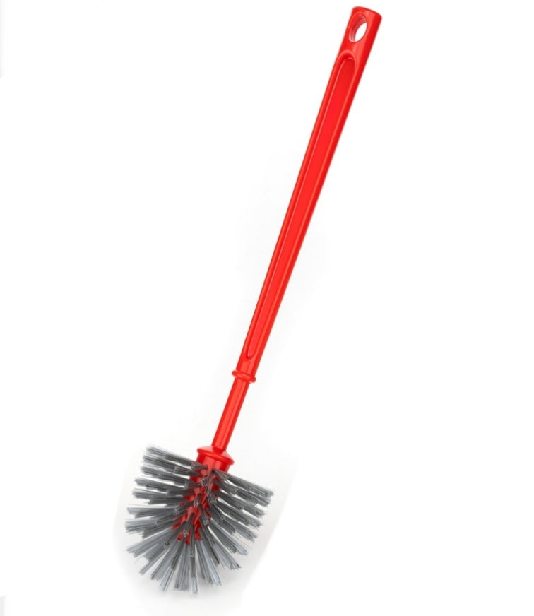 Nath P270 Prime Round Toilet Brush with Stand, Virgin