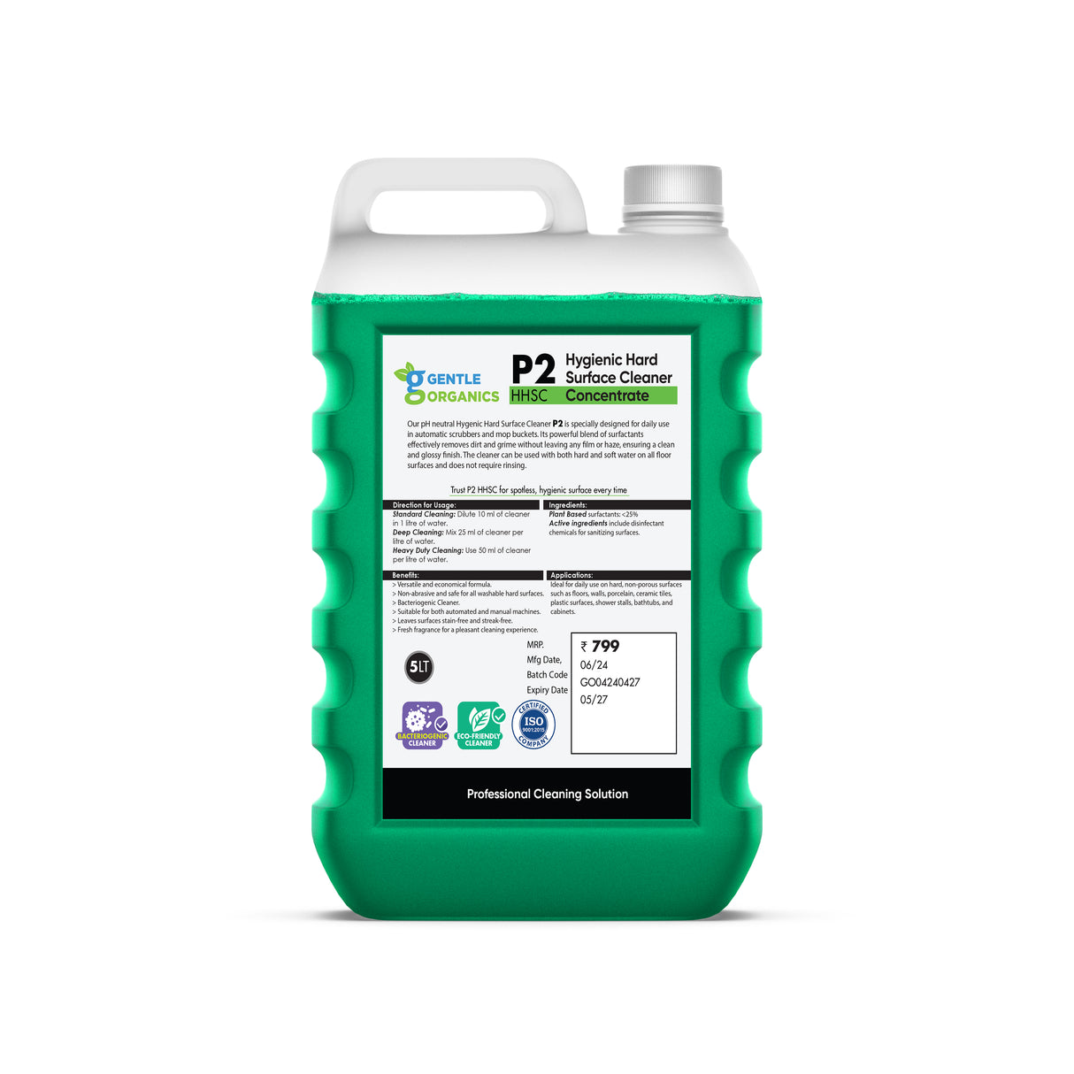GO P2 Hygenic Hard Surface & Floor Cleaner