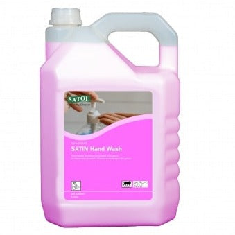 Satol Liquid Hand Wash, Satin - Pink Rose, 5 Kgs
