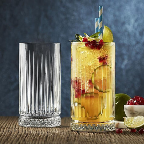 TALL FLOW GEO GLASS-SET OF 6
