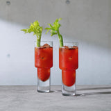 LSA - Vodka Mixer Crystal Glass - Set Of 2 - Made In Poland
