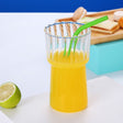 Striped Tall Multi-Serve Glass - Set Of 6
