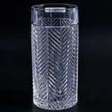 Fishbone Crystal Longdrink Glass - Set Of 6 - Made In Germany