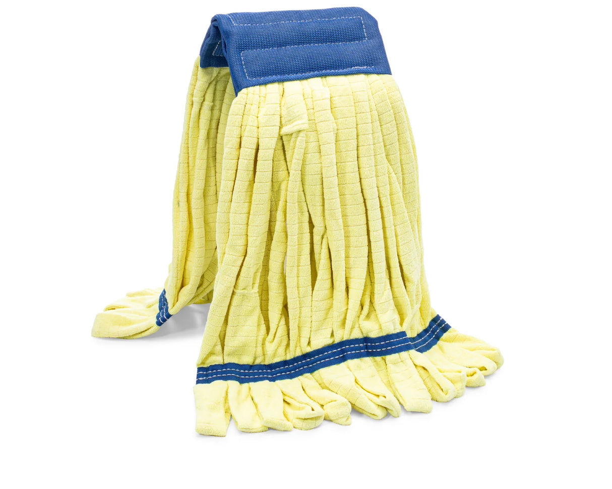 Emoby Imported Microfiber Clip & Fit Wet Mop Refill, Loop End, 350g