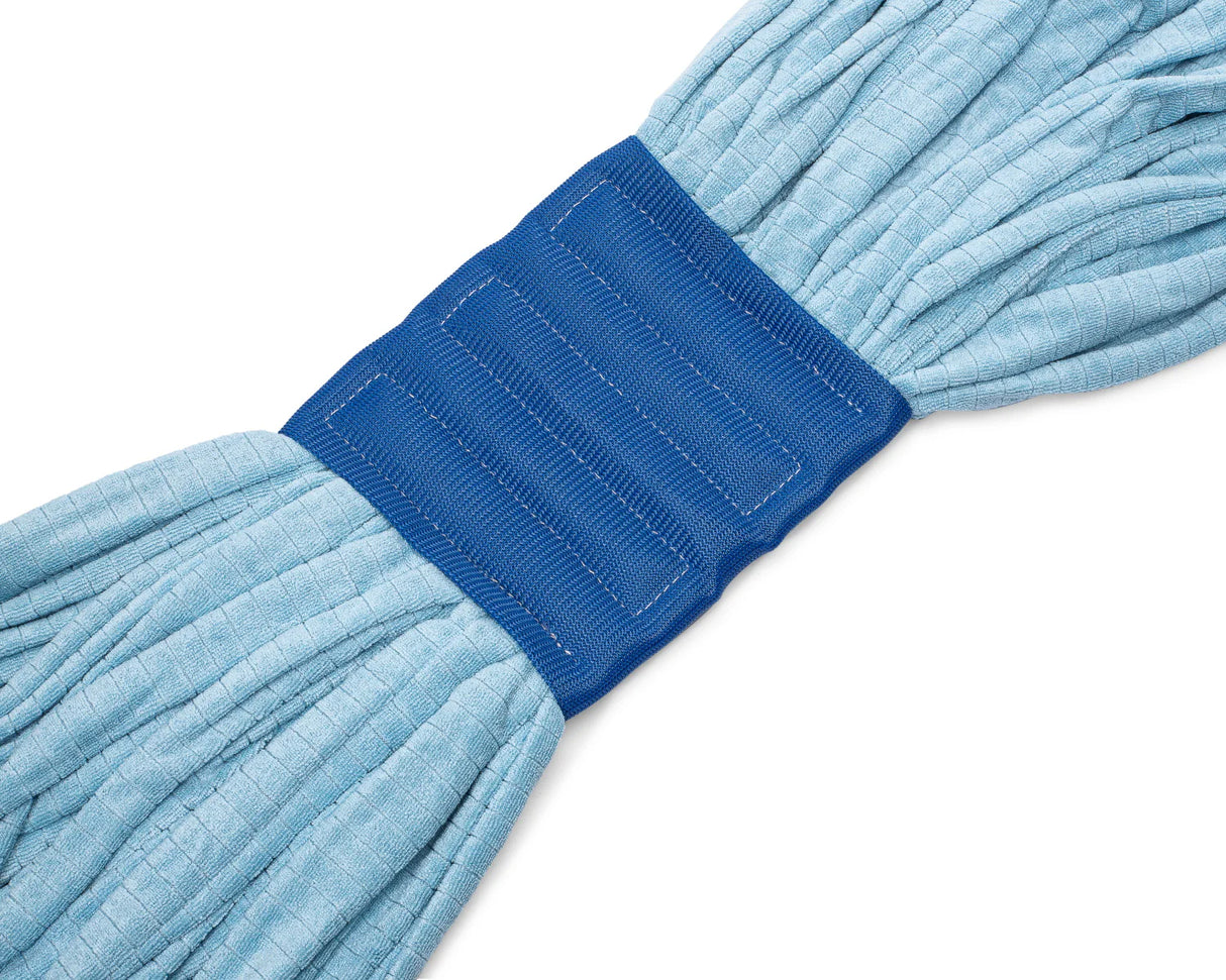 Emoby Imported Microfiber Clip & Fit Wet Mop Refill, Loop End, 350g