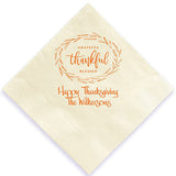 Customised Soft Printed Napkin, Virgin Pulp, 2 Ply x 50 Pulls - White