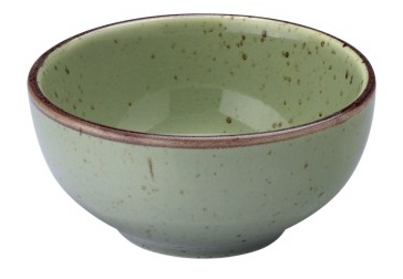 Footed Bowl - Glaze Green